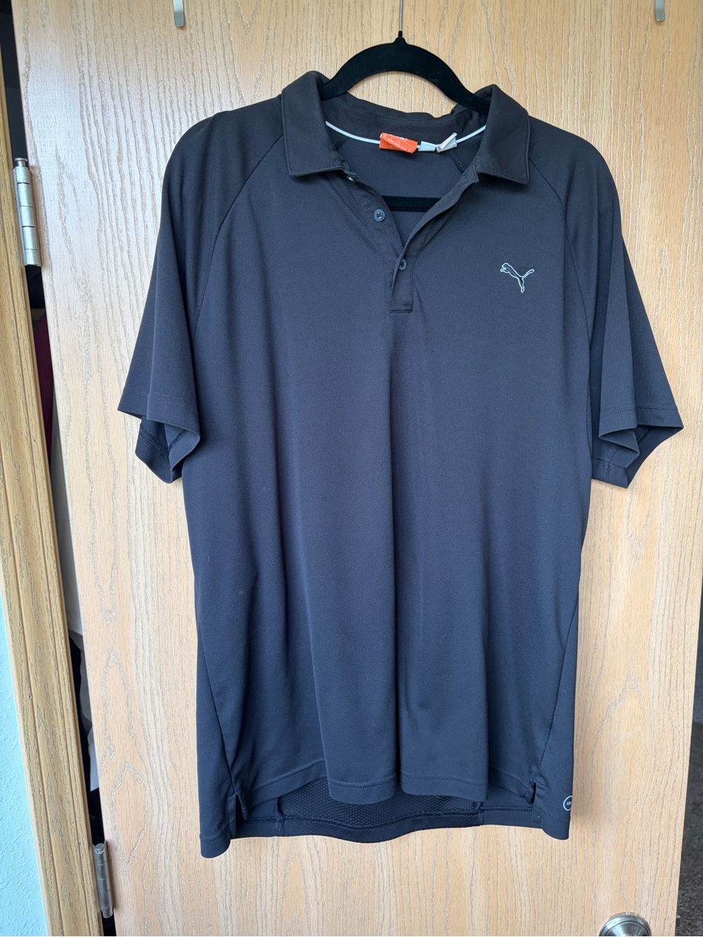 Puma Men's Black Polo - XL